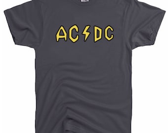ACDC Shirt Beavis and Butthead Costume Halloween rock n roll t shirt