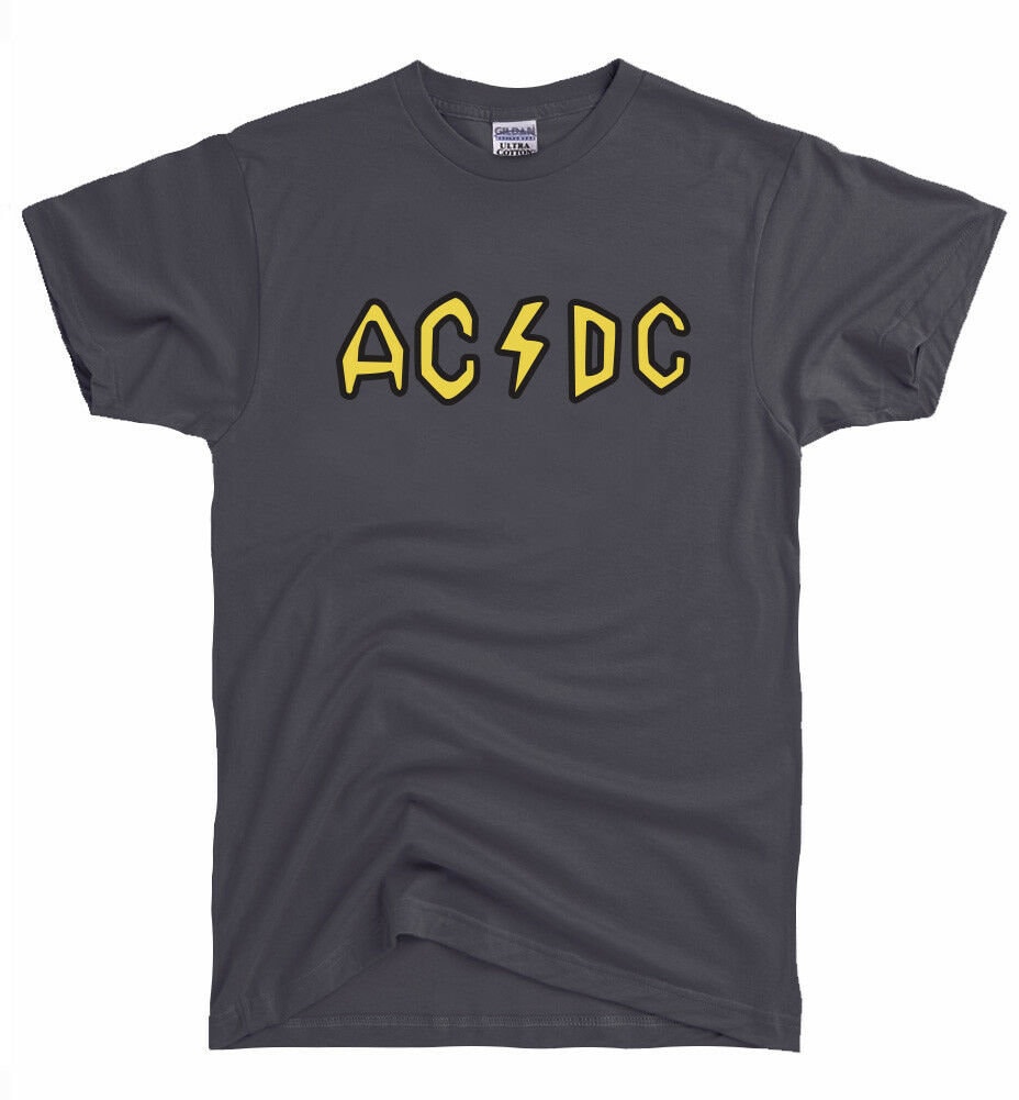 ACDC Shirt Beavis and Butthead Costume Halloween rock n roll t shirt