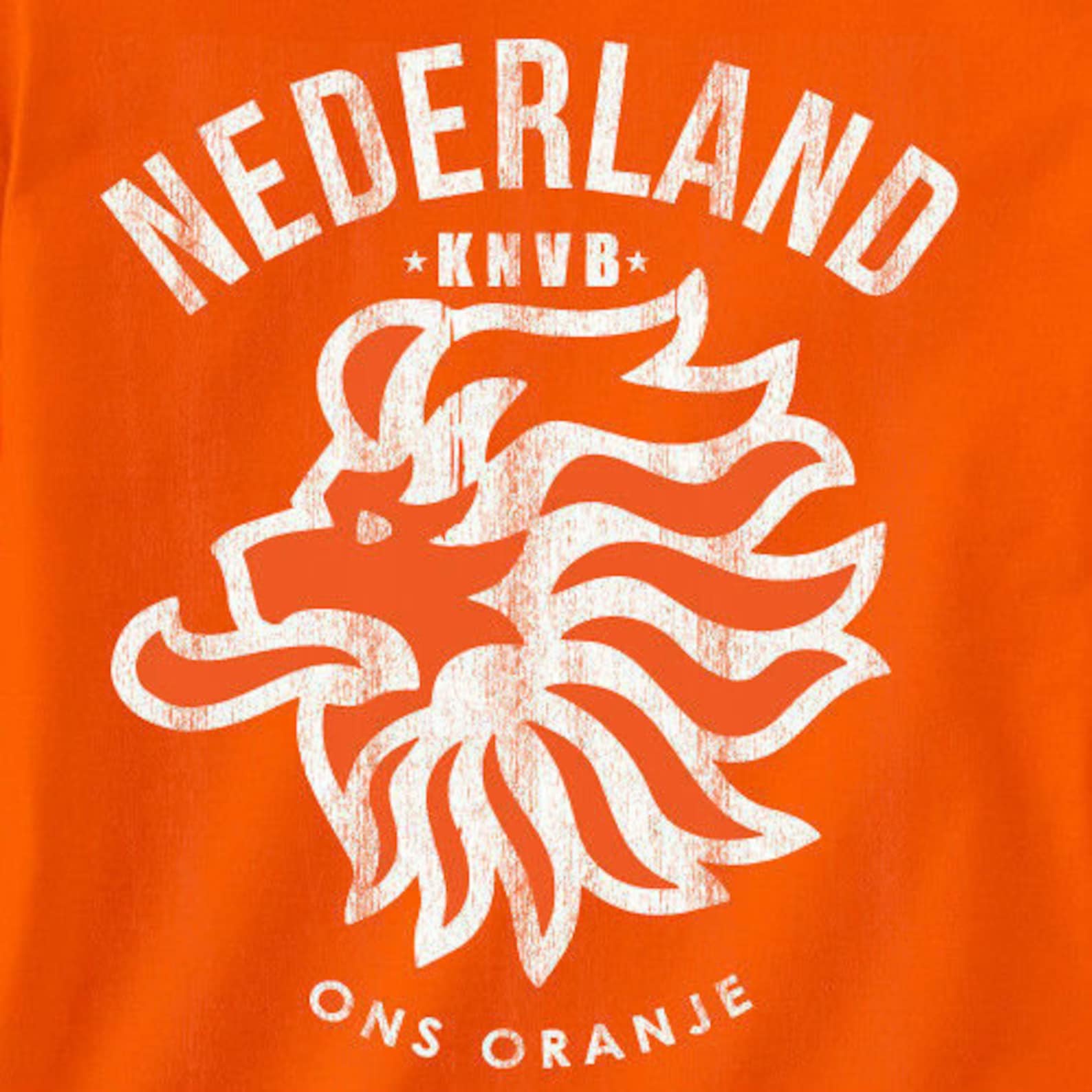 NEDERLAND World Cup Dutch Soccer Jersey Flag Netherlands Futbol T-shirt