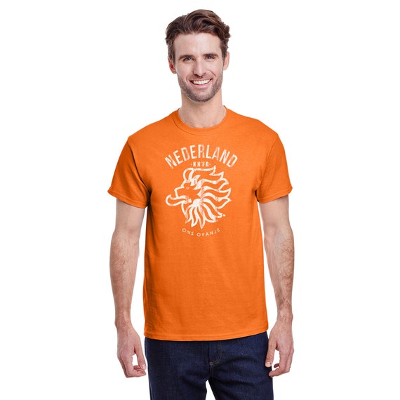 Hup Holland Dutch Soccer Lion Oranje Nederland Voetballshirt Hup Holland Dutch Soccer Lion Oranje Nederland Voetballshirt