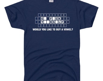 Voulez-vous acheter un t-shirt Voyelle qui va vous faire foutre ?