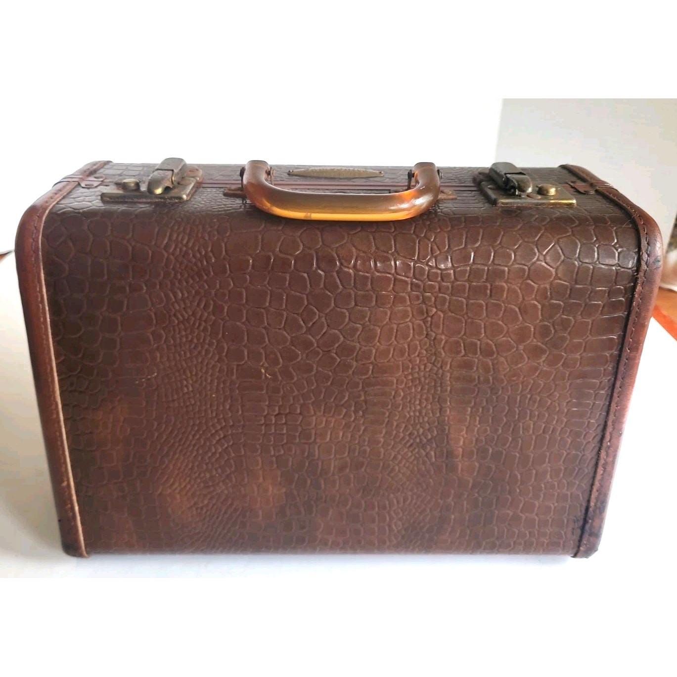 Vintage brown samsonite suitcase - Etsy 日本