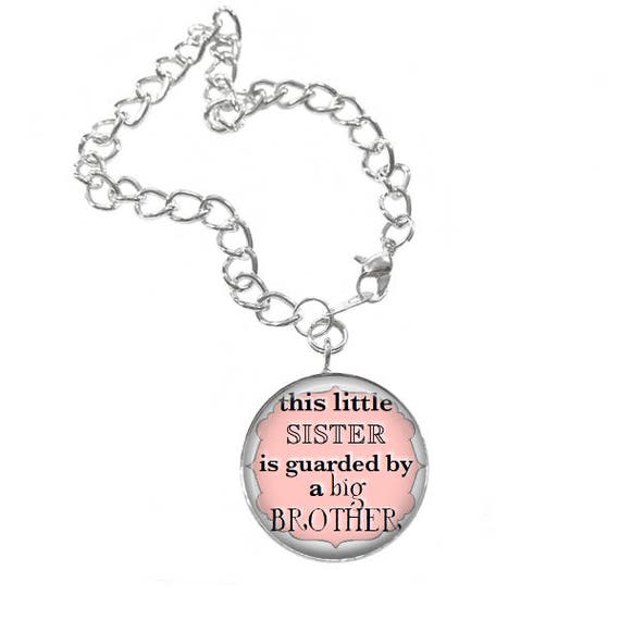 big brother little sister necklace