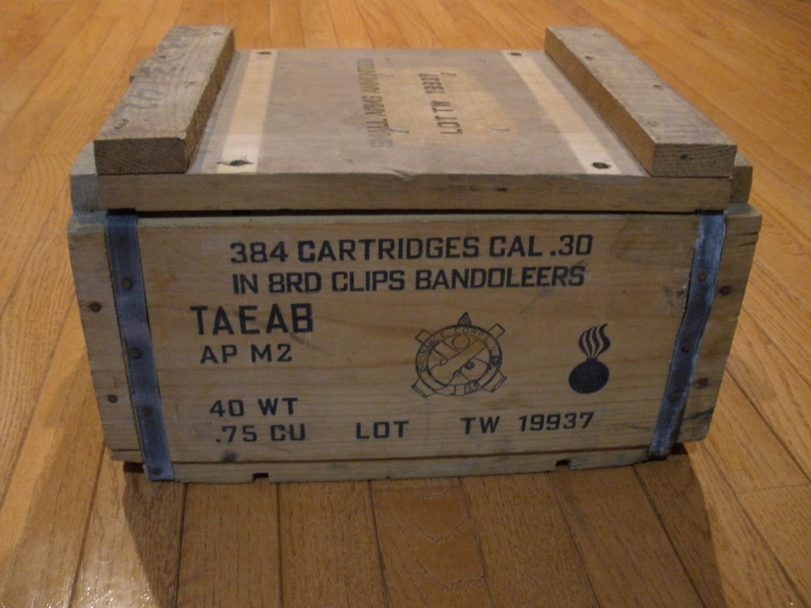 Pre WWII Wood Ammo Box for M1 rifle Excellent Condition Etsy