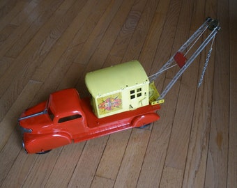 Antique Toy Truck Etsy