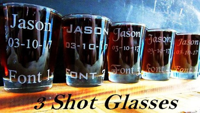 groomsman shot glass brother