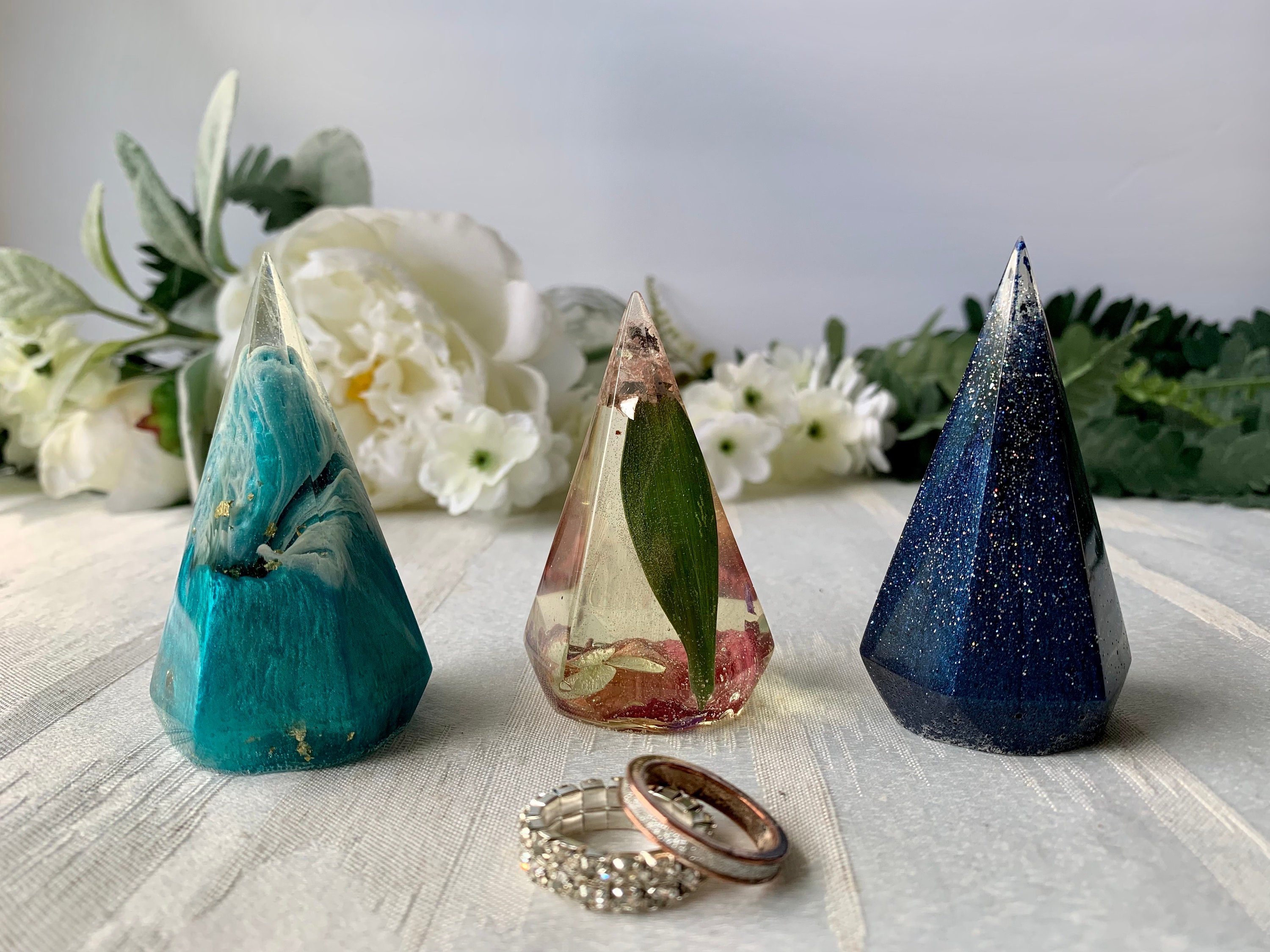 Resin Ring Holder jewelry bridal gift bride to be bridal Etsy