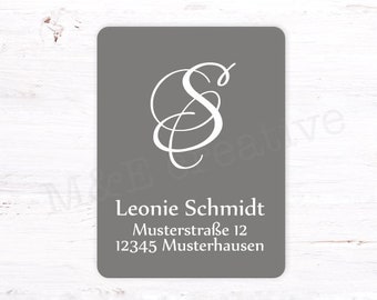 Aufkleber 30x40mm personalisiert  #55001