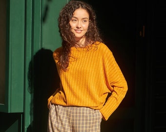 Dolman Sleeve Top Sewing Pattern: Batwing Blouse, Sizes 20-28 (PDF)