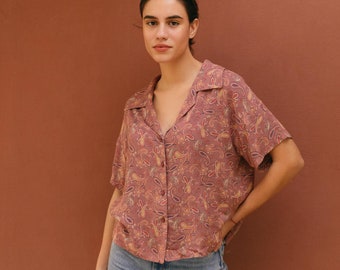 Shirt pattern, sizes 10-18, sewing patterns for women, patron couture, schnittmuster, button down shirt pattern, womens shirt pattern