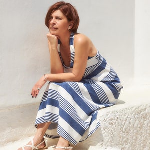 Halter neck dress pattern, Sizes 10-18 pdf, Halter top pattern, Open back dress pattern, halter dress pattern, Open back top pattern, Sewing