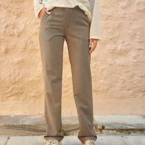 Pants patterns for women, sizes 20-28, pdf, Straight leg pants pattern, sewing patterns for women, Straight leg pants pattern