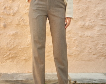 Women's Straight Leg Pants Sewing Pattern, Sizes 20-28 (PDF)