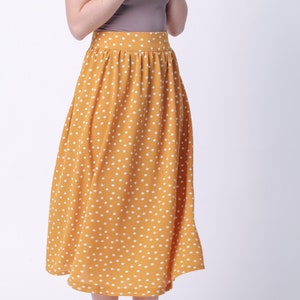 Midi Skirt Pattern, Sizes 20-28, Pdf, Sewing patterns for women,  Short skirt pattern, Trendy skirt pattern, Easy skirt pattern