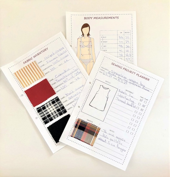 Sewing Planner Pdf Printable Planner Sewing Project Planner Etsy Sewing Planner Pdf Printable Planner Sewing Project Planner Etsy