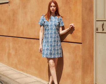 Shift Dress Sewing Pattern: Women's Sizes 10-18 (PDF)