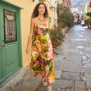 Slip Dress Sewing Pattern for Woman, Sizes 10-18 (PDF Pattern)