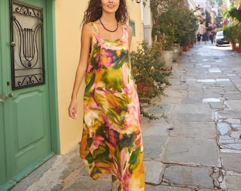 Slip Dress Sewing Pattern for Woman, Sizes 10-18 (PDF Pattern)