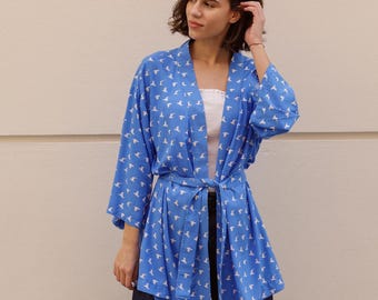 Kimono Robe Sewing Pattern: Tania Sizes 10-18 (PDF Pattern)
