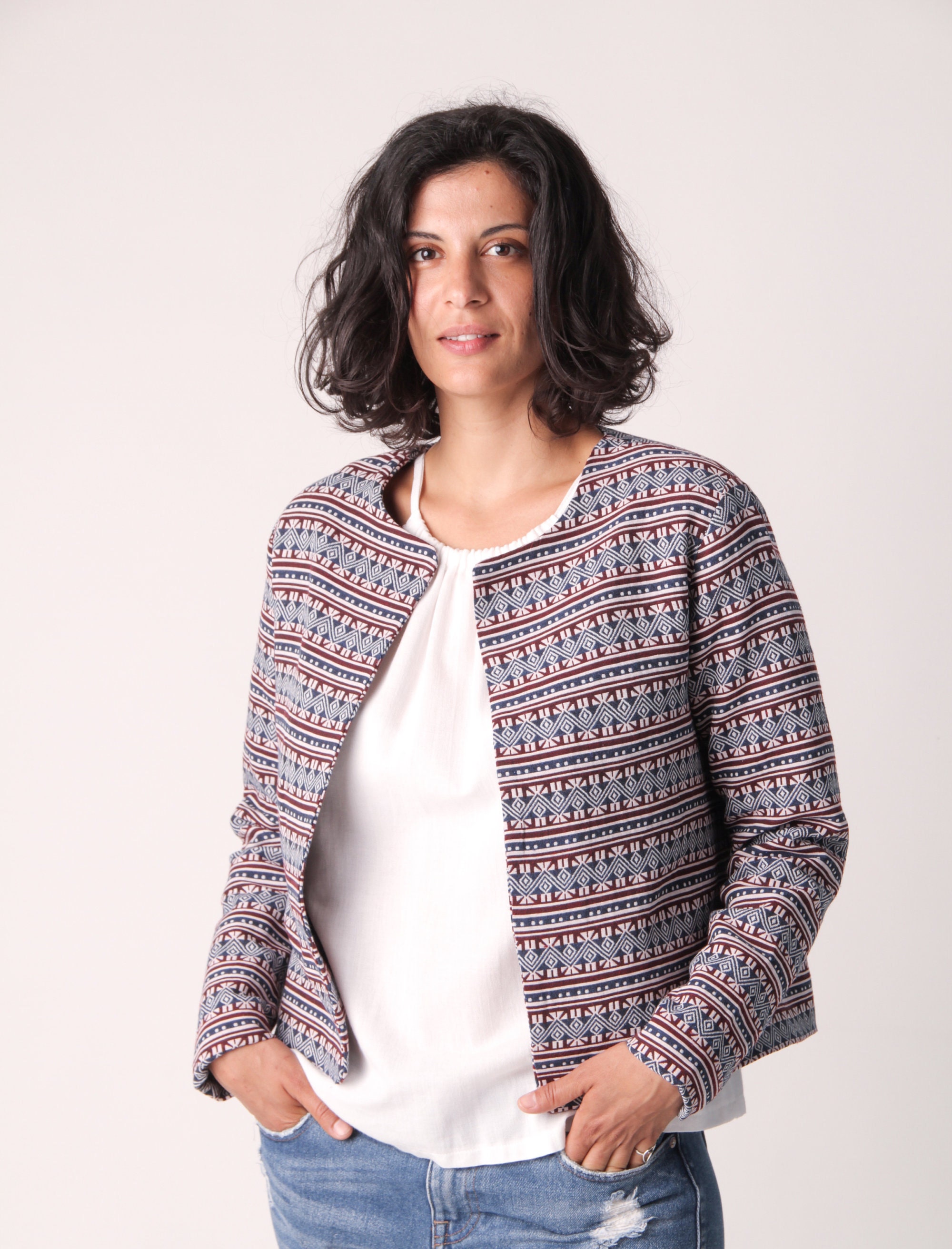 Boxy Jacket Sewing Pattern