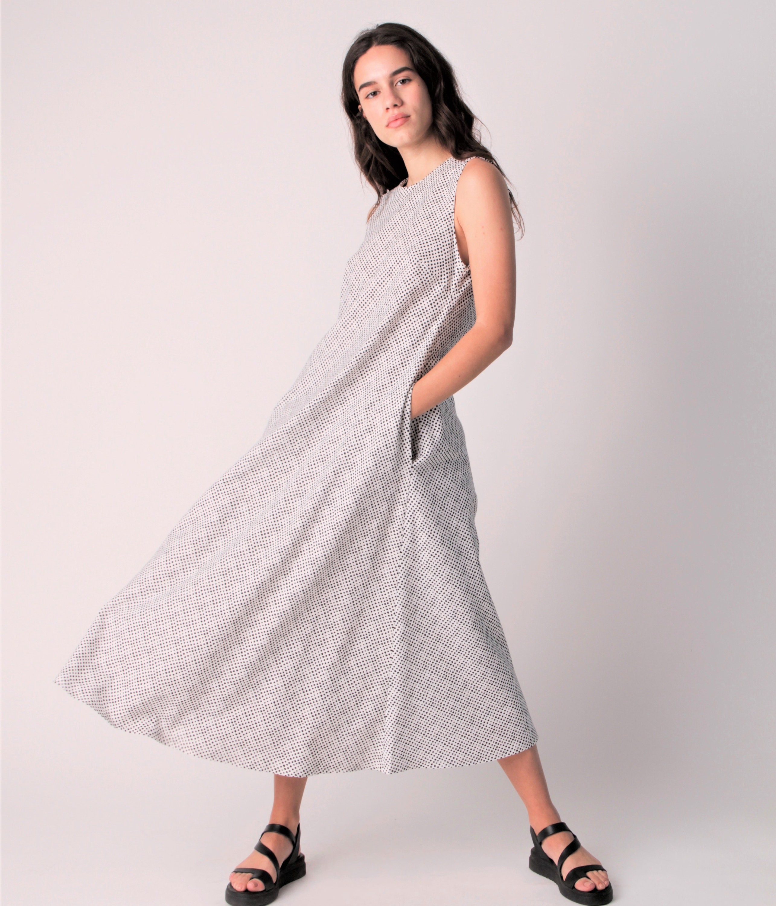 midi shift dress pattern Easy Shift Dress Pattern (Sewing Tutorial)