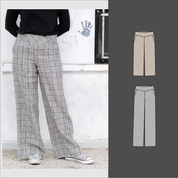 Loose pants pattern Outlet