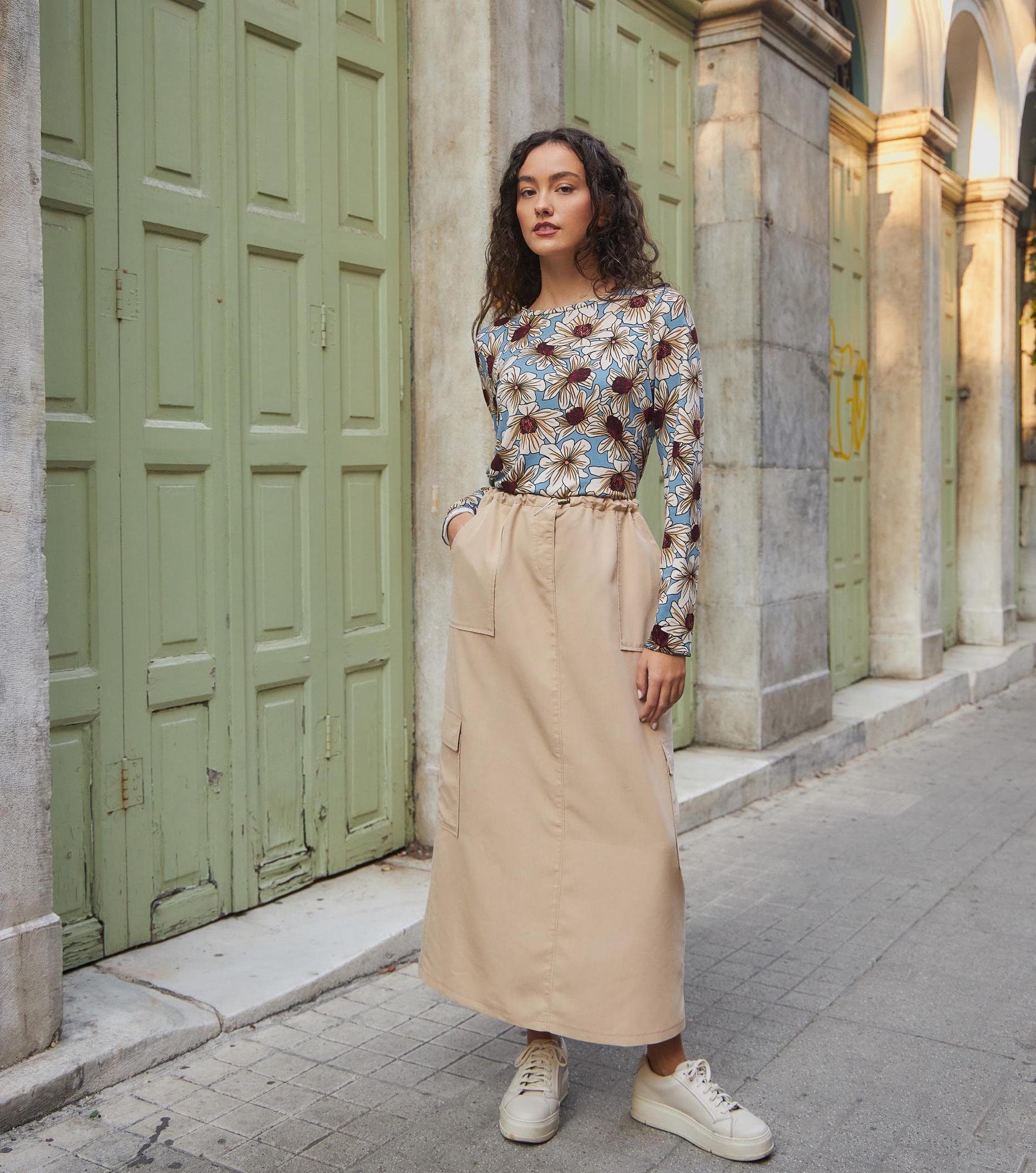 スカート 00s GOA zip flare long skirt Y2K archive 00s GOA zip flare long skirt Y2K archive - メルカリ