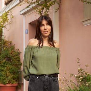Off shoulder top pattern, Sizes 10-18, top sewing pattern, off the shoulder top pattern, sewing patterns for women, modern patterns to sew