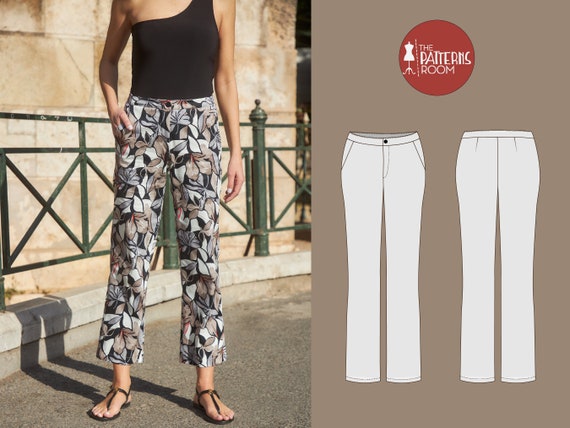 Pant Patterns Sizes 10-18 Pdf Pattern for Pants Trousers - Etsy