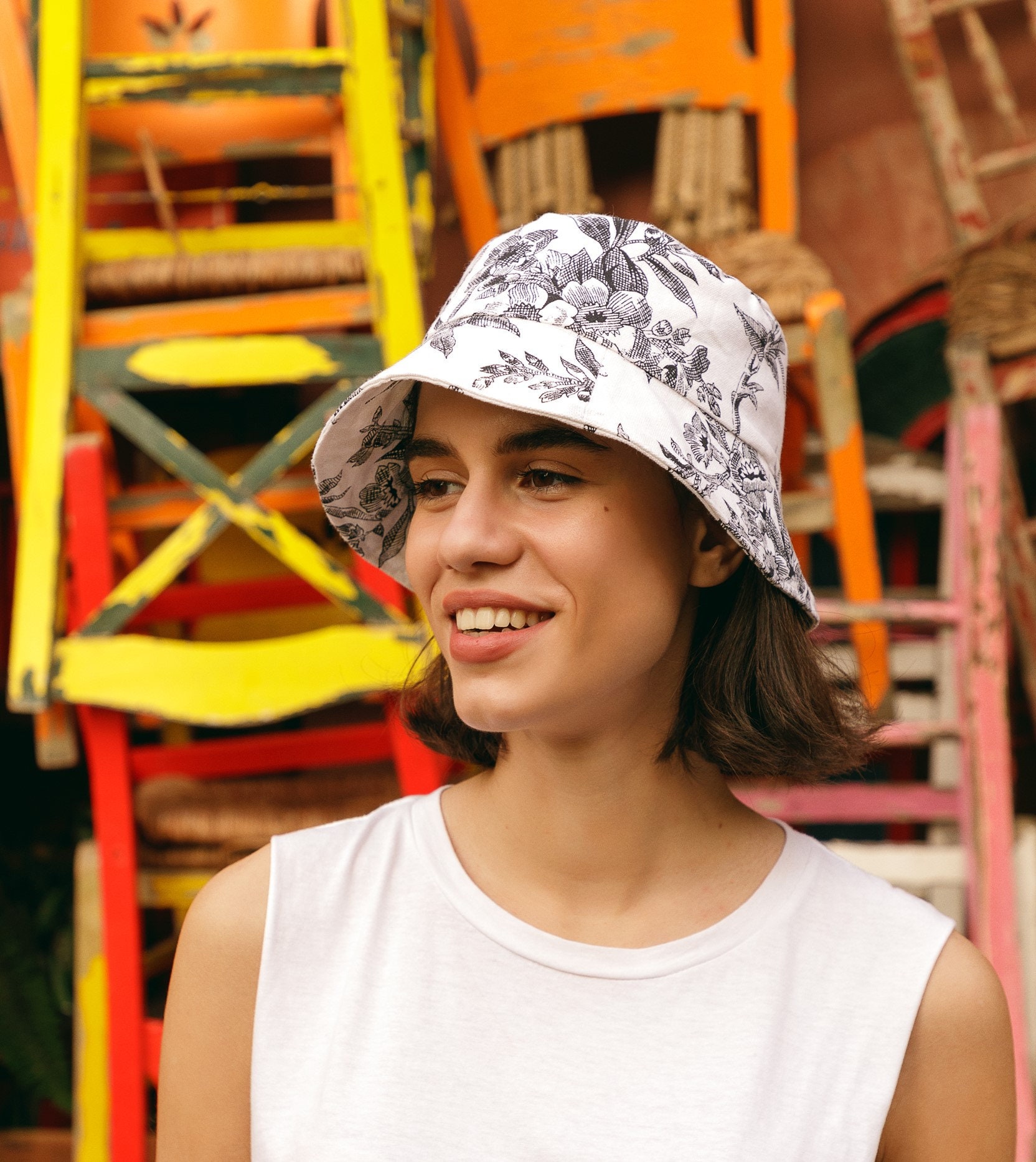 Bucket Hat Pattern Pdf Sewing Pattern Winter Hat Patterns Etsy Canada