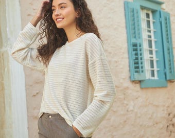T-shirt pattern for women, Sizes 20-28 (PDF), Tee Sewing Pattern, Women's Knit Top,