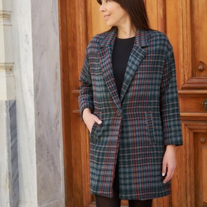 Coat Patterns for Women, PDF, Sizes 20-28, Oversized, Cosy Coat Pattern ...