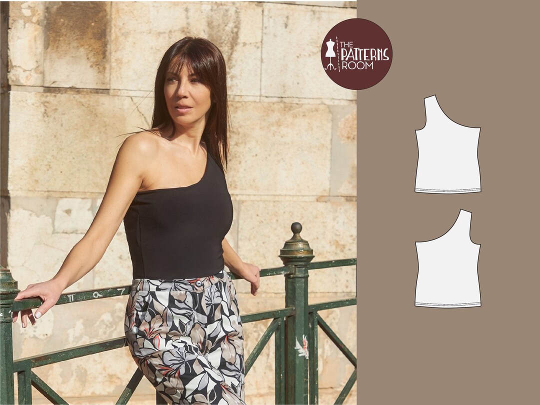 24+ Designs One Shoulder Shirt Pattern
