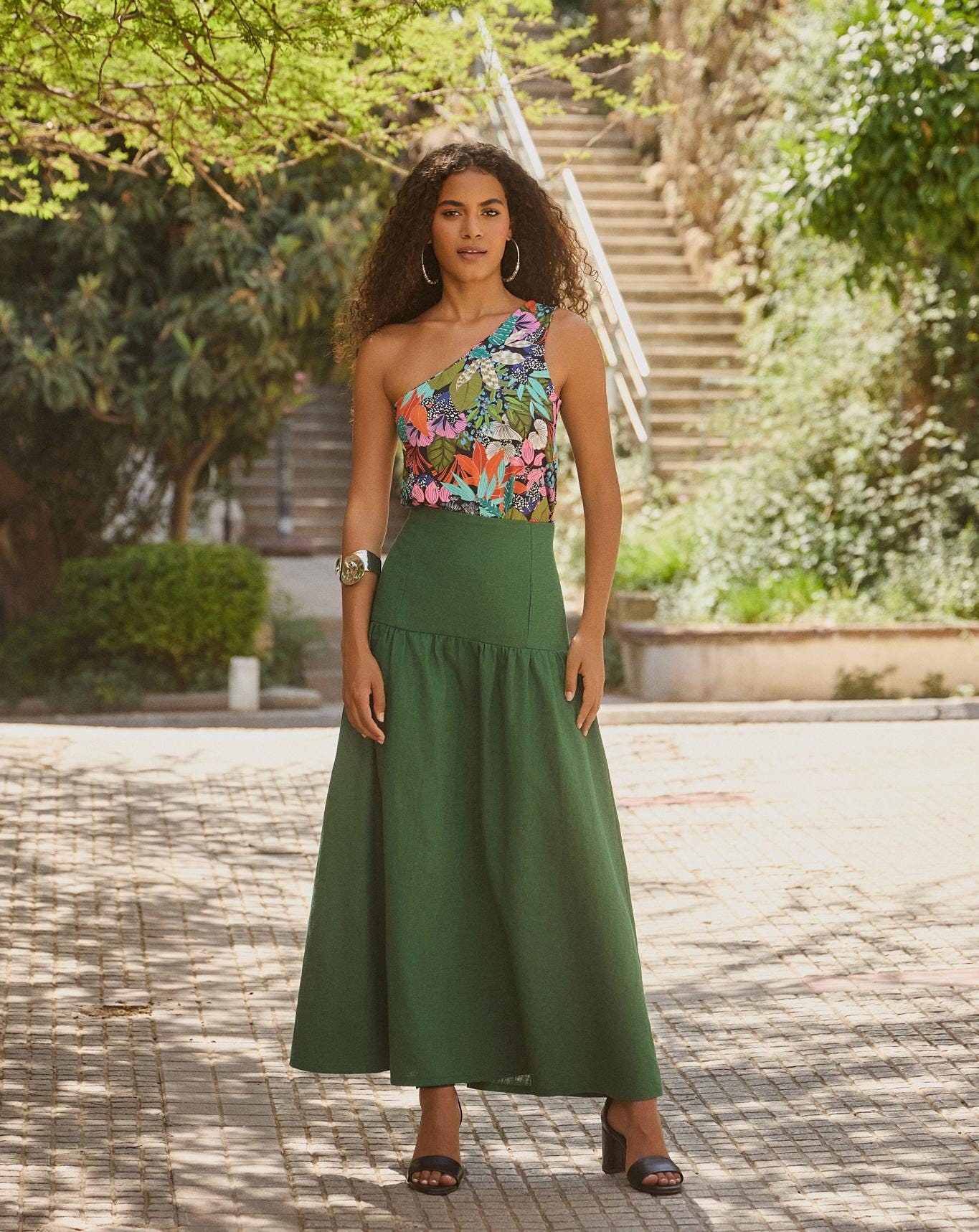 Drop Waist Yoke Skirt Sewing Pattern: Women's Sizes 10-18 (PDF) - Etsy