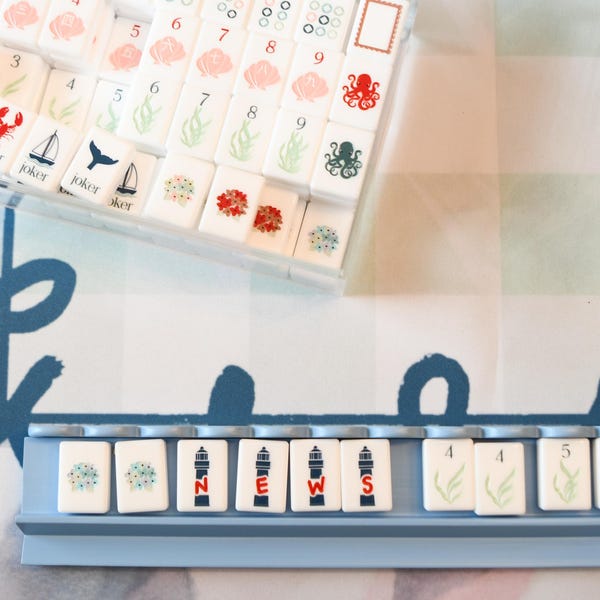 Das Cape Cod Set - Capeside Mahjong Spielsteine