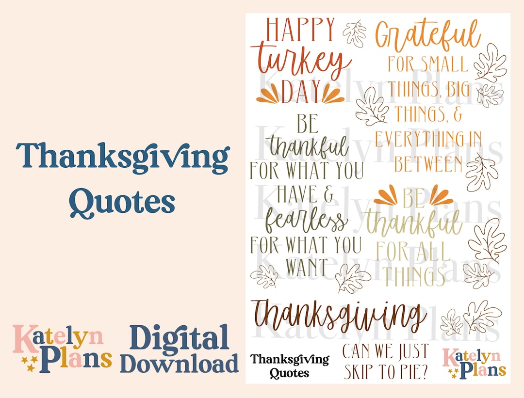Frases bonitas de thanksgiving