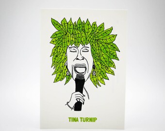 Tina Turnip Postcard