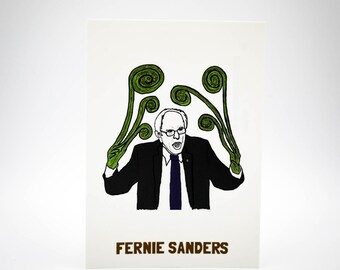 Fernie Sanders Postcard