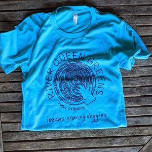 River Queen Greens Tee Turquoise