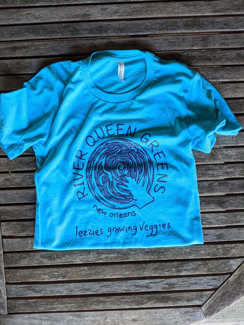 River Queen Greens-T-shirt Turquoise