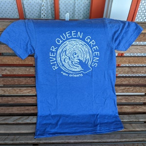 River Queen Greens-T-shirt Paars