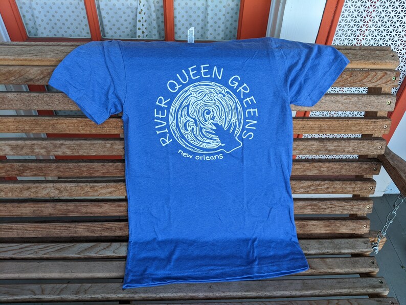 River Queen Greens-T-shirt Paars