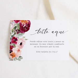 Tarjeta de Boda, Invitaciones de Boda Elegantes, Para Personalizar, Editar, 194