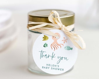 Under The Sea Baby Shower Favors Etsy