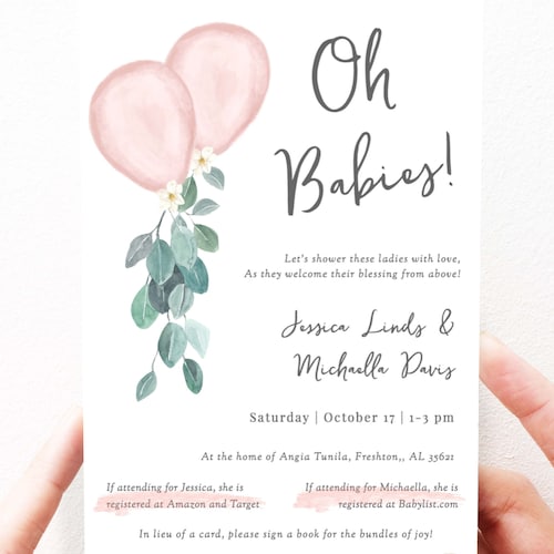 double-baby-shower-invitation-template-joint-baby-shower-etsy-singapore