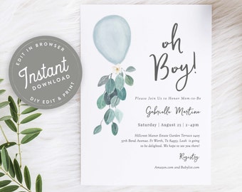 etsy printable invitations