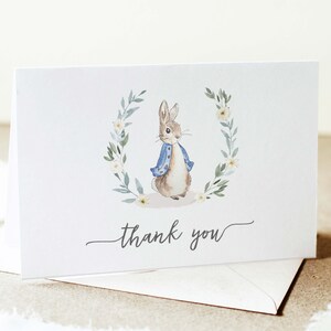 Rabbit Baby Shower Invitation Bundle Baby Boy Shower Invitation Boy Rabbit, Boy Shower Invitation and Books For Baby, 131 image 6