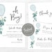 Blue Balloon Baby Shower Invitation Boy Baby Shower Invites with Balloon, Oh Boy Shower Invitation and Books For Baby, 85
