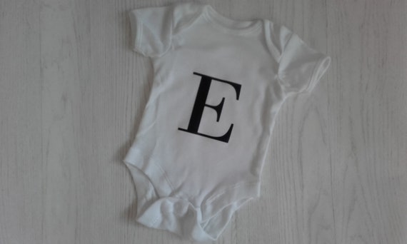 initial babygrow