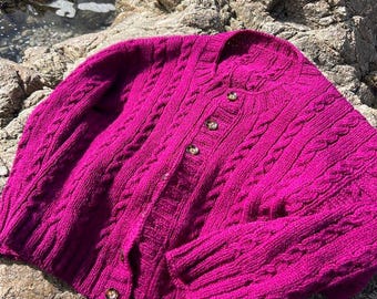 Stickmönster för Apres Surf Cardigan